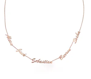 Scripted Gold Name Necklace