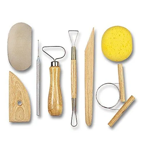 Sinoart Pottery Tool Set 8PCS/Set