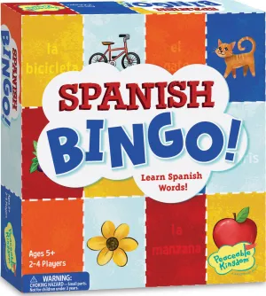 Spanish Bingo! Learning Game