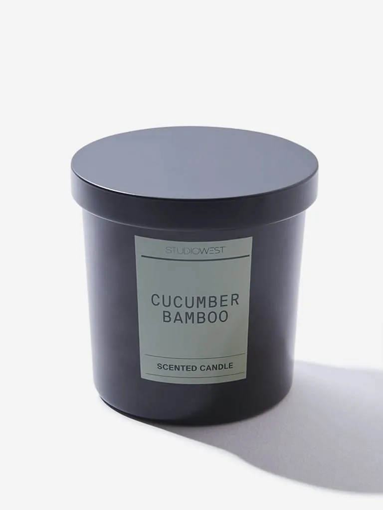 Studiowest White Cucumber Bamboo Candle - 125GM