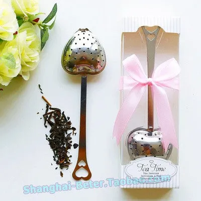 Tea Time Heart Tea Infuser Party Favor in Elegant