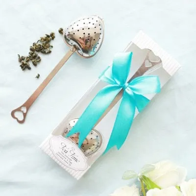 Tea Time Heart Tea Infuser Party Favor in Elegant