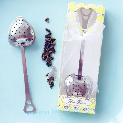 Tea Time Heart Tea Infuser Party Favor in Elegant