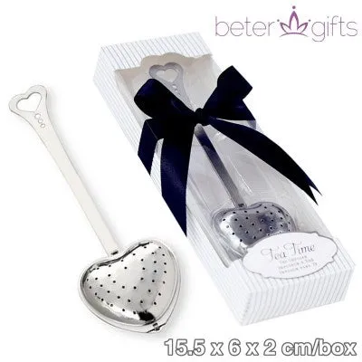 Tea Time Heart Tea Infuser Party Favor in Elegant