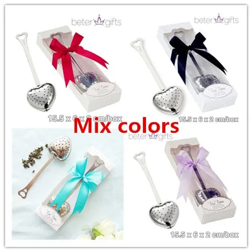 Tea Time Heart Tea Infuser Party Favor in Elegant