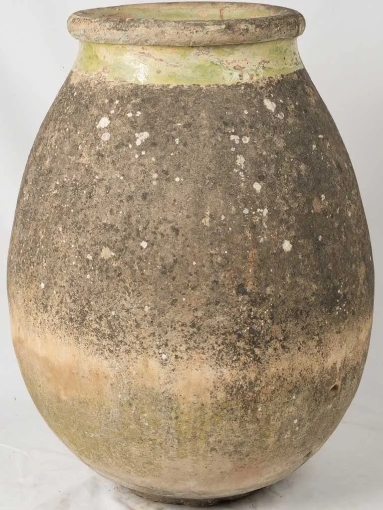 Very Large 18th-Century Biot Jar w/ Rare Pale Green Glaze - 40¼"