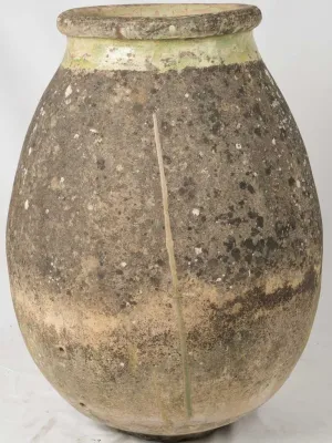 Very Large 18th-Century Biot Jar w/ Rare Pale Green Glaze - 40¼"