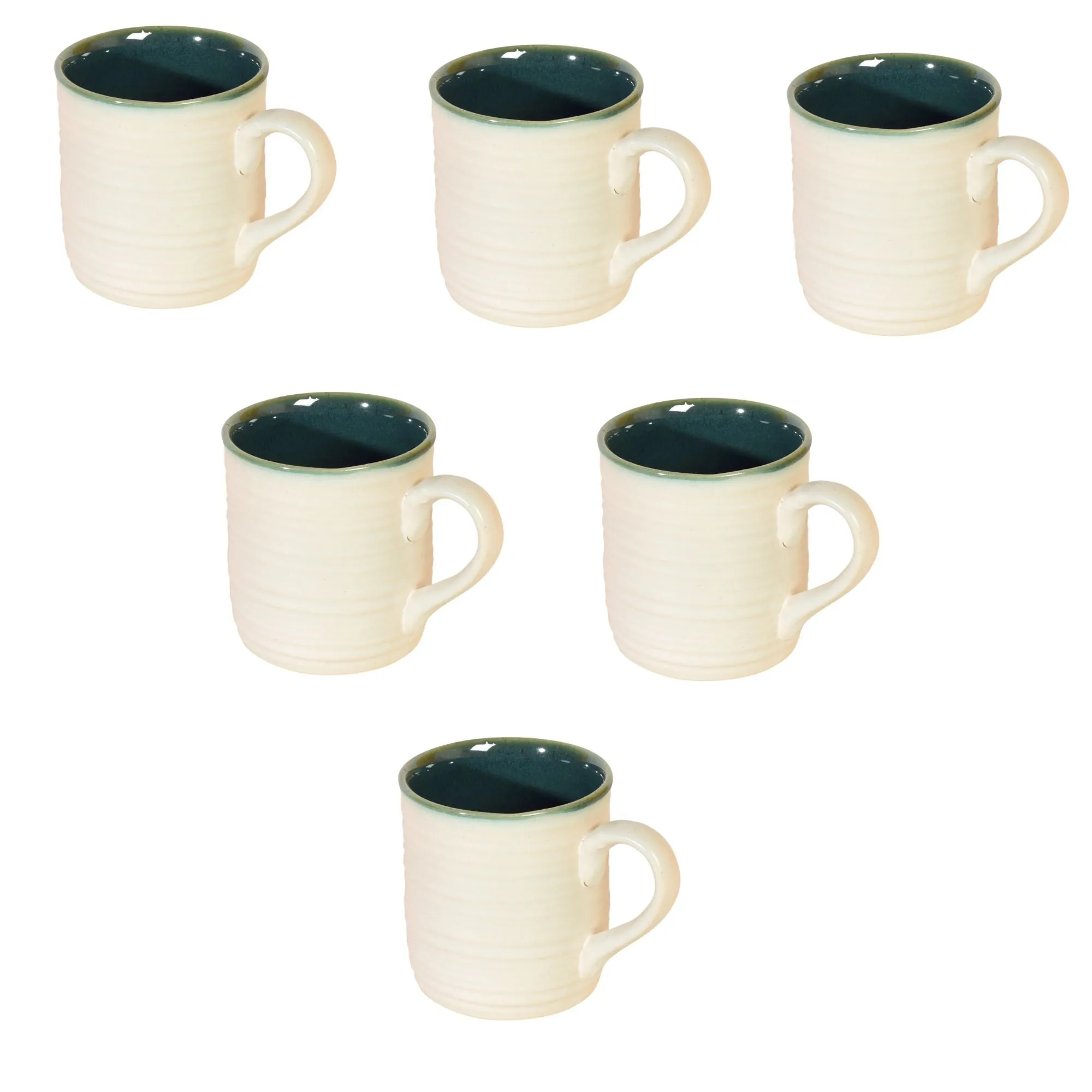 White Dove Tea Cups Set of