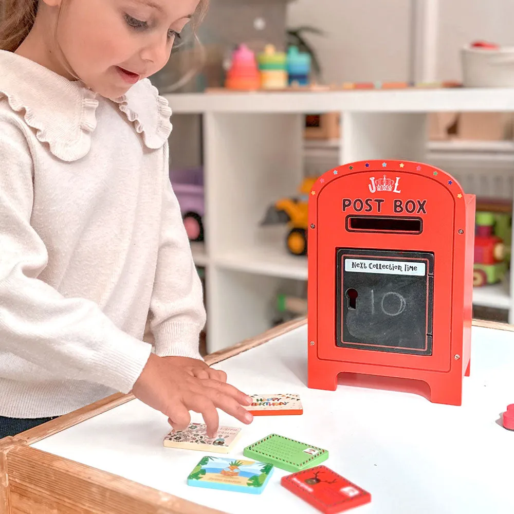 Wooden Post Box